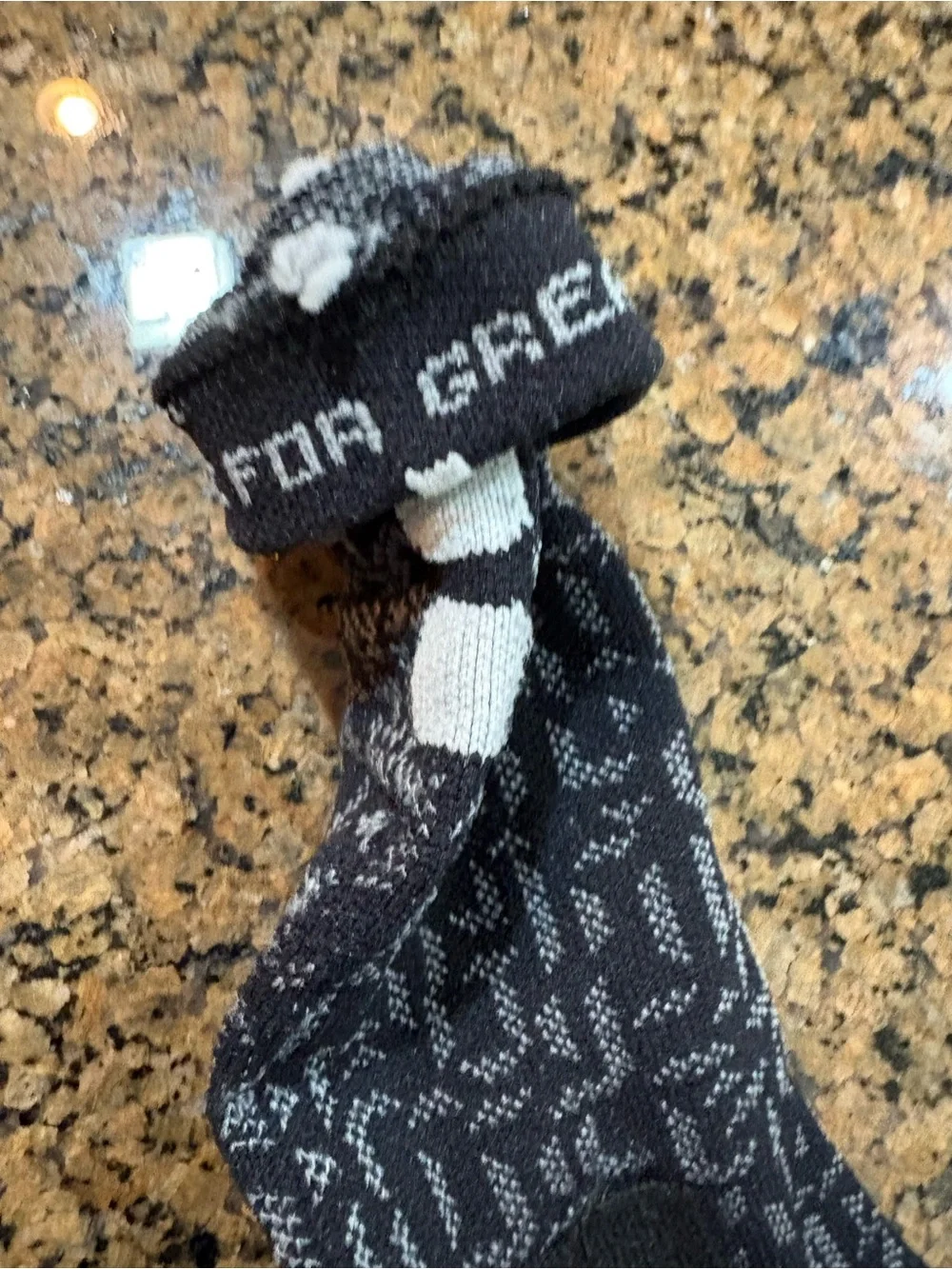 Nike Kids Crew Socks - Black & Gray
